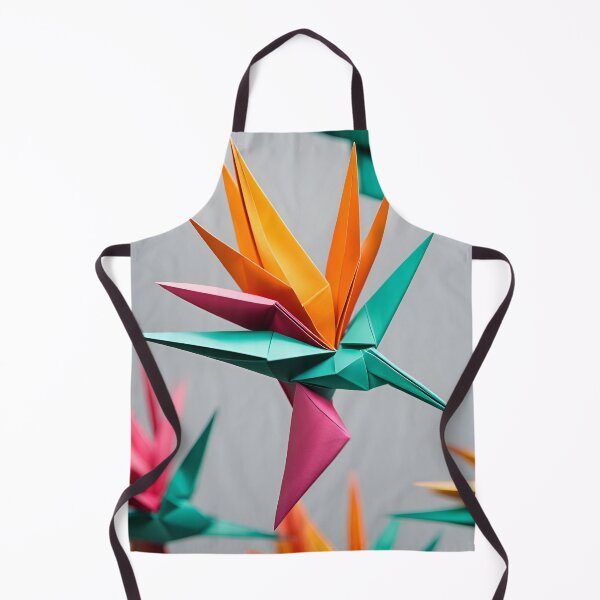 Item preview, Origami Art - Tropical Splendour: Birds of Paradise Blossoms in Full Bloom designed and sold by ArtfulFolds.