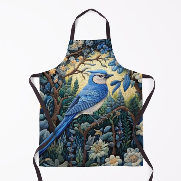 Item preview, Blue Jay Birds Vintage Art designed and sold by WallyPink.