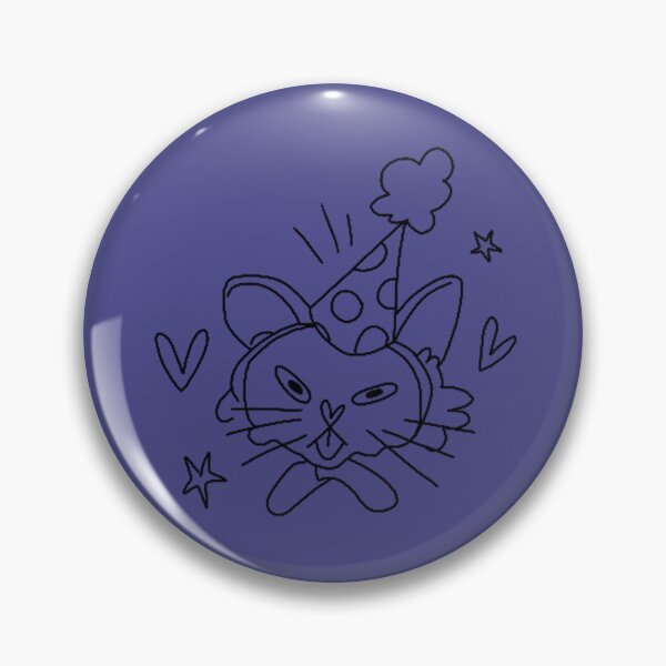 Item preview, birthday cat designed and sold by amybunny.