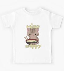 Kawaii Clothing - Kawaii Anime Japanese Miso Happy Shirt Kids Tee