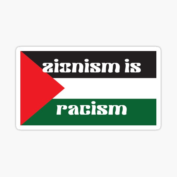 Item preview, zionism is racism designed and sold by KrystinaRiley.