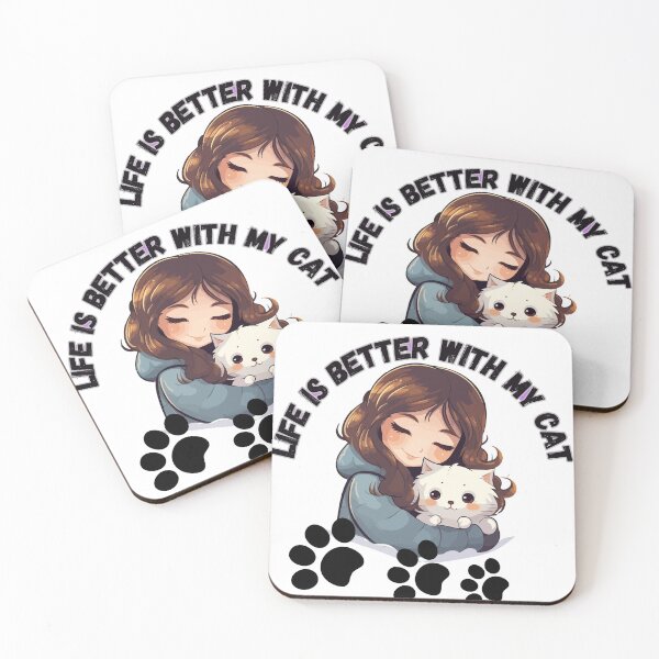 Item preview, life is better with my cat designed and sold by MH Designer.