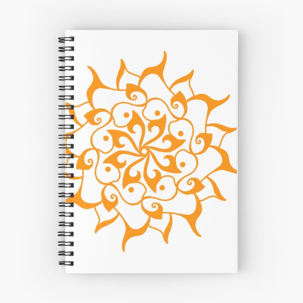 Item preview, Orange mandala  designed and sold by SkyeNotions.