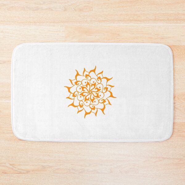 Item preview, Orange mandala  designed and sold by SkyeNotions.