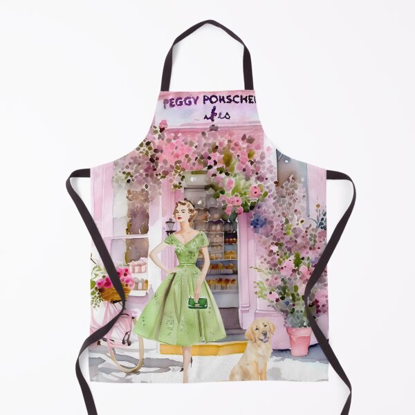 Item preview, Peggy Porschen bakery in London, watercolor designed and sold by SophieClimaArt.