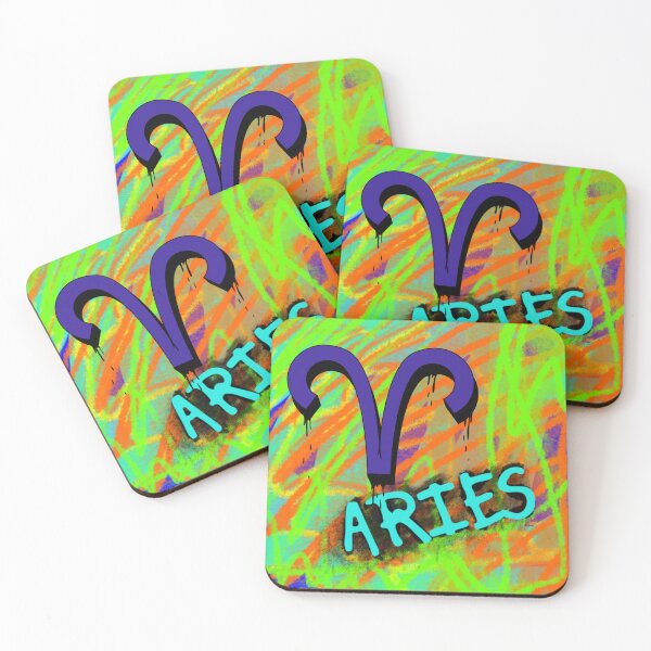 Item preview, Zodiac Aries graffiti style designed and sold by monevk.