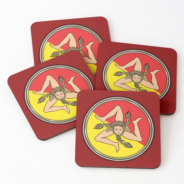 Item preview, Sicilia Sicily flag coat of arms designed and sold by antonietta40.
