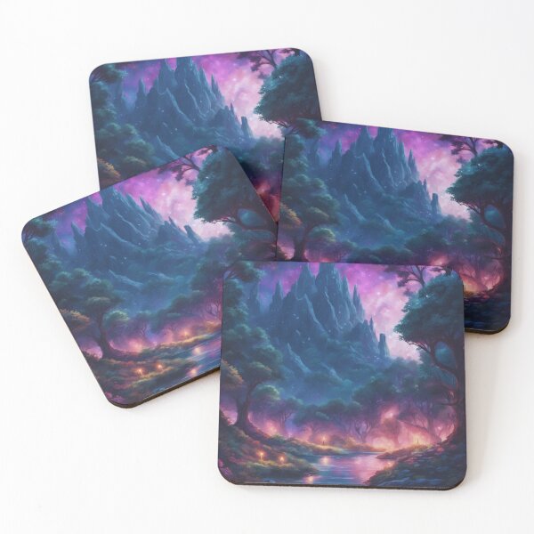 Item preview, Mystic Mountains In Candlelight designed and sold by SilverSunStudio.