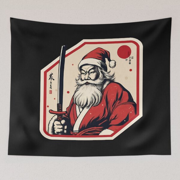 Item preview, Santa Claus With Katana  designed and sold by Eolithic.