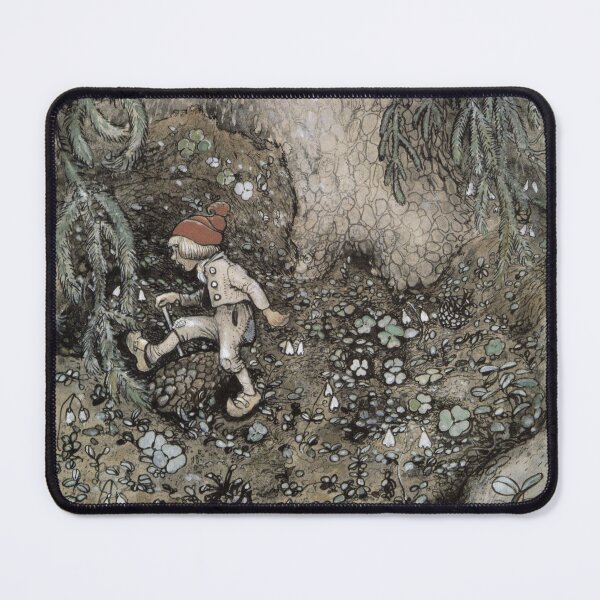 Item preview, The Trolls and the Youngest Tomte - John Bauer designed and sold by forgottenbeauty.