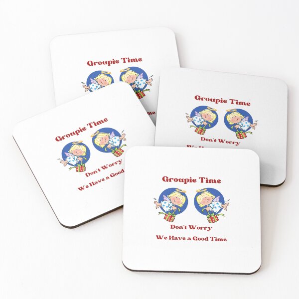 Item preview, Angels that getting gifts, Saying - Don´t worry we have a good time designed and sold by Hope-it-fits.