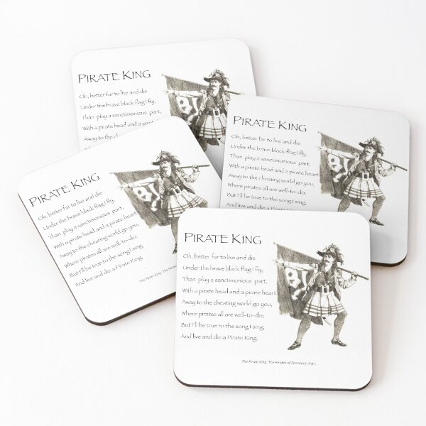Item preview, The Pirate King - Pirates of Penzance  designed and sold by Lifes-a-boon.