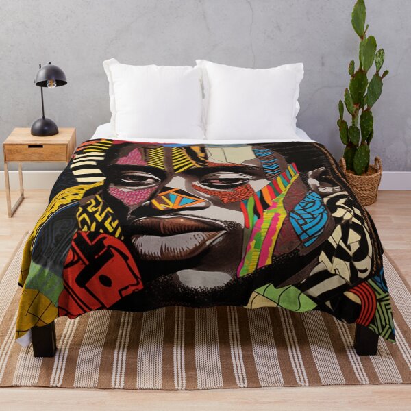 Item preview, Afrofuturism Art designed and sold by MidJourneymen.