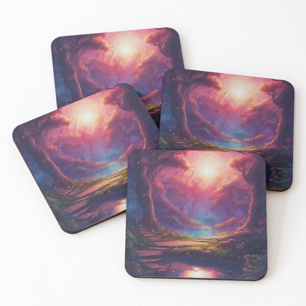 Item preview, Pink Twilight Shores designed and sold by SilverSunStudio.
