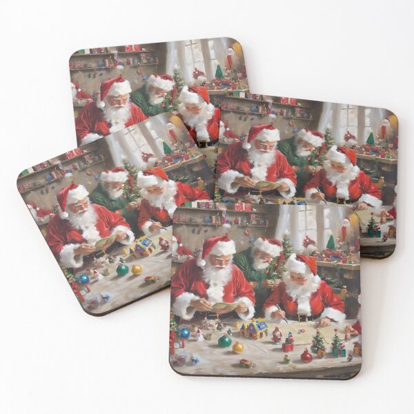 Item preview, SANTA'S WORKSHOP designed and sold by PIGCASSOSAIART.
