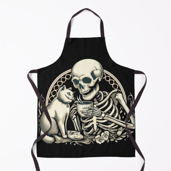 Item preview, Skull And Cat Best Friends designed and sold by LemuellTrends.