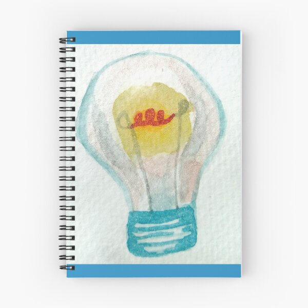 Item preview, Bright Lightbulb in watercolor designed and sold by SanMould.
