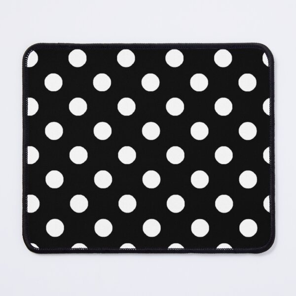 Item preview, WHITE Polka Dots (on black) designed and sold by Tree45.