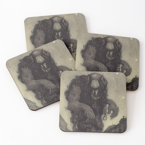Item preview, The Giant Who Slept for Ten Thousand Years - John Bauer designed and sold by forgottenbeauty.