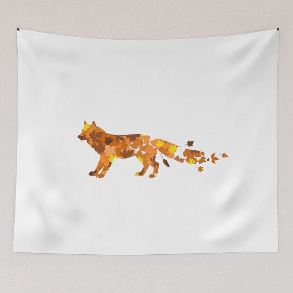 Item preview, Animal t-shirts fox shirt wildfox design “Autumn red fox” designed and sold by flexify.