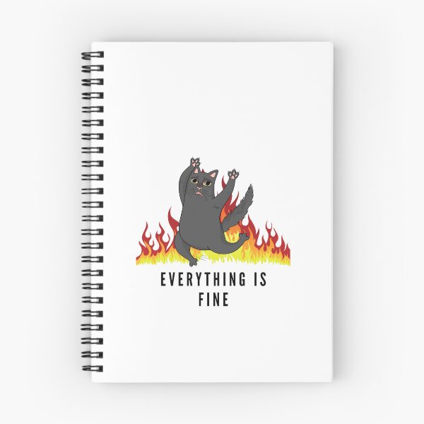 Item preview, Everything is Fine.. designed and sold by DramaLlamaUk.