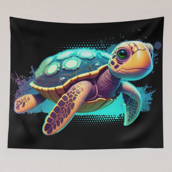 Item preview, Cyber Turtle designed and sold by Me-Myself-AI.