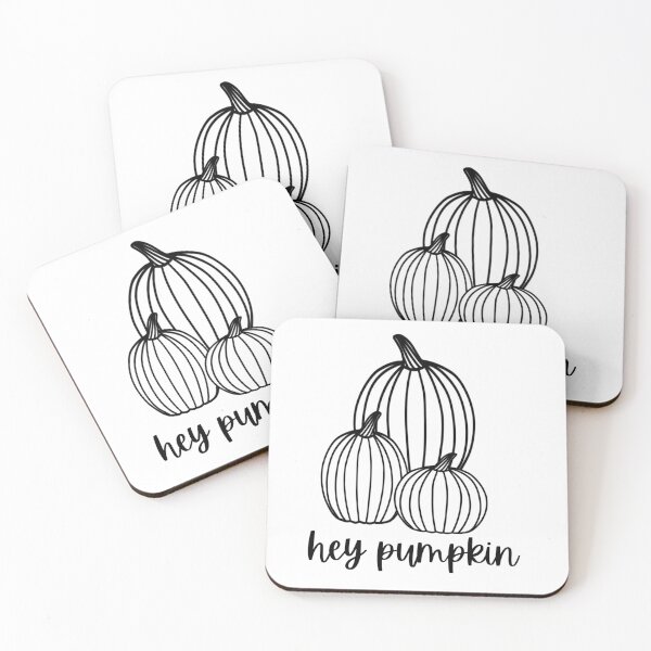 Item preview, hey pumpkin with simple pumpkin drawing designed and sold by makesbymiss.