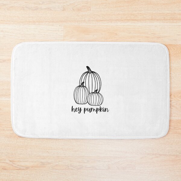 Item preview, hey pumpkin with simple pumpkin drawing designed and sold by makesbymiss.