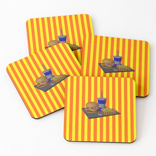 Item preview, Poly Burger Meal designed and sold by YSNostalgiaShop.