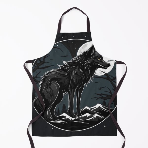 Item preview, Moonlit Shadows: Black Wolf Enigma designed and sold by NightshadeWolfs.