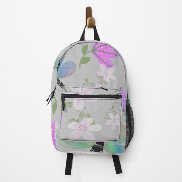Item preview, Dragonflies and flowers designed and sold by HoddyDesign.