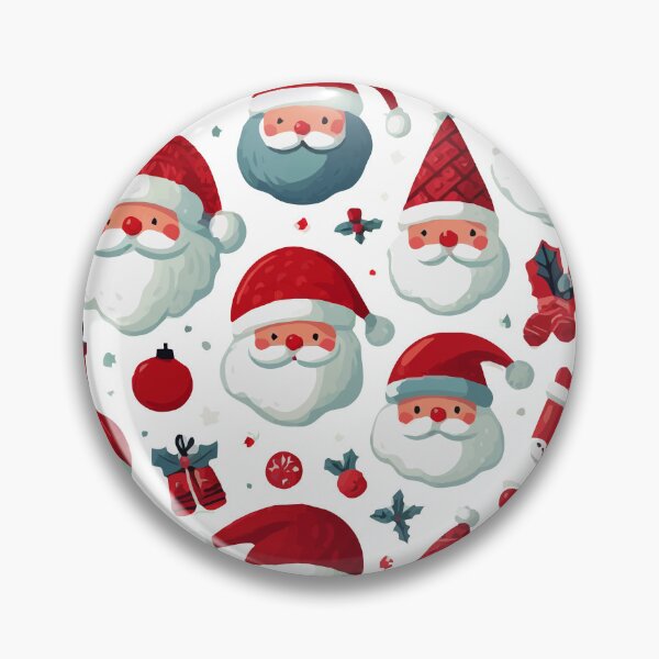 Item preview, Santa Claus Pattern designed and sold by ArtFactoryAI.