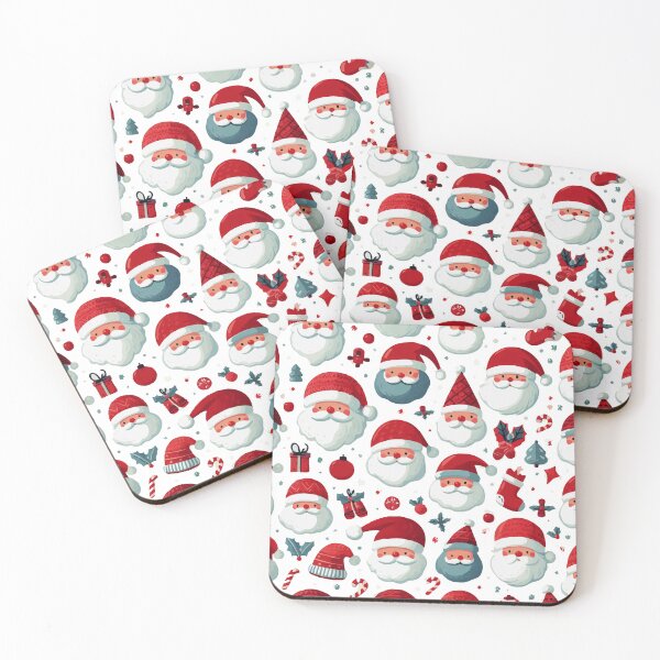 Item preview, Santa Claus Pattern designed and sold by ArtFactoryAI.
