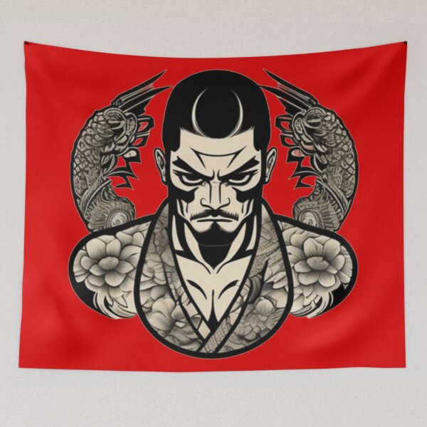 Artikelvorschau, Yakuza-Tattoo-Stil entworfen und verkauft von Roxburylane.