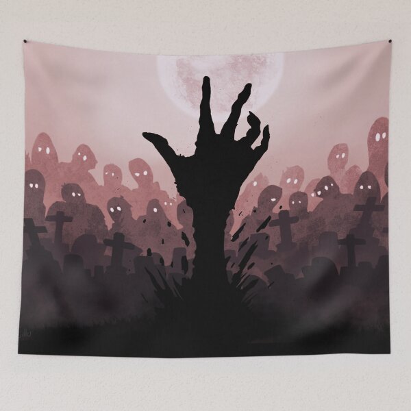 Item preview, Night of the Dead 2 -Red- designed and sold by Rene Trujillo Illustrations.