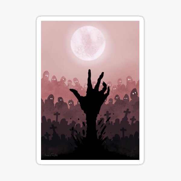 Item preview, Night of the Dead 2 -Red- designed and sold by Rene Trujillo Illustrations.