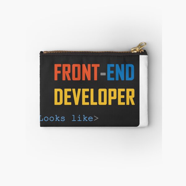 Item preview, This is what a Front end developer looks like T-Shirt design designed and sold by Doodlly.