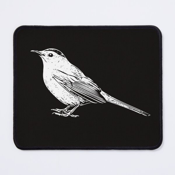 Item preview, Gray Catbird White Design  designed and sold by designsasstultd.