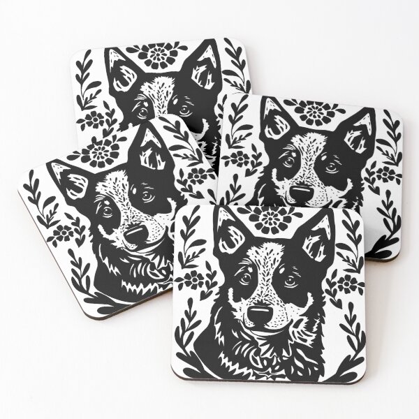 Item preview, Heeler Portrait designed and sold by BrinaDraws.