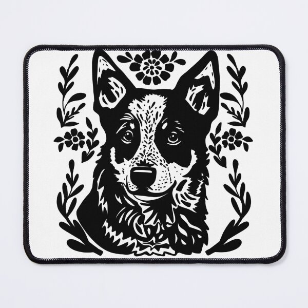Item preview, Heeler Portrait designed and sold by BrinaDraws.