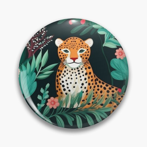 Item preview, Leopard amoung the flowers designed and sold by melridger.