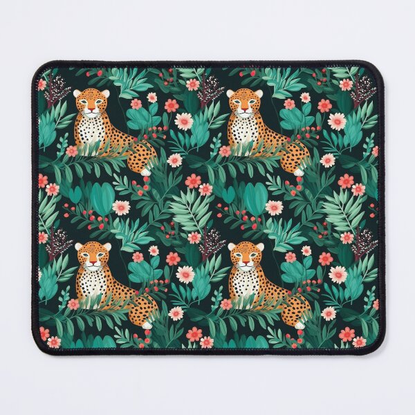 Item preview, Leopard amoung the flowers designed and sold by melridger.