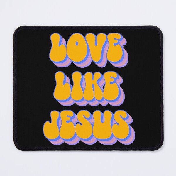Item preview, Love Like Jesus Retro designed and sold by SpiritualVision.