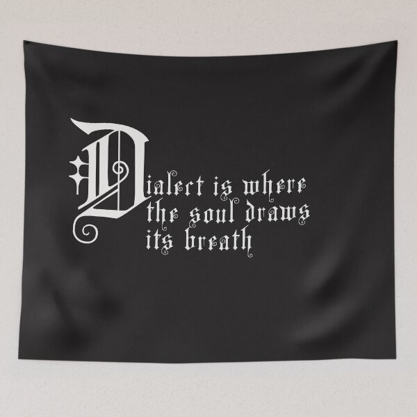 Item preview, In the dialect the soul catches its breath designed and sold by odekerke.