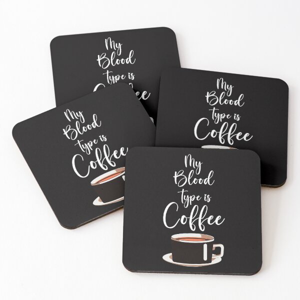 Item preview, My Blood Type is Coffee designed and sold by Sketch-Shack.