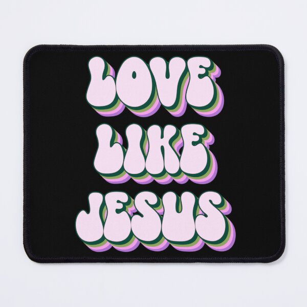 Item preview, Love Like Jesus Retro designed and sold by SpiritualVision.
