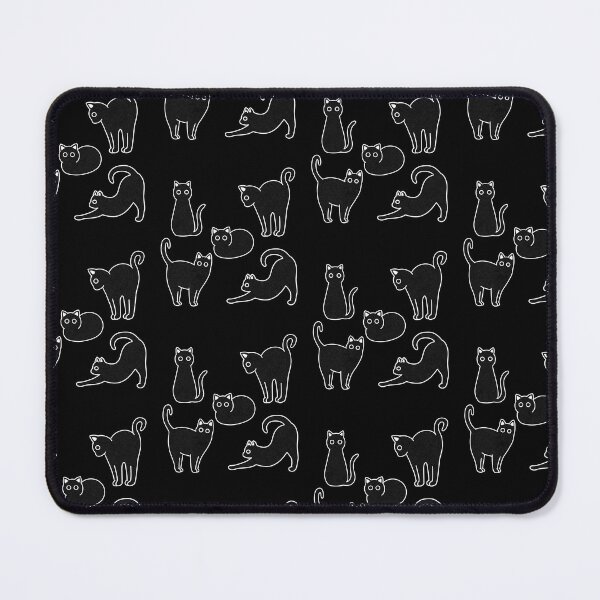 Item preview, Black cat Poses pattern designed and sold by Mystic Heart.