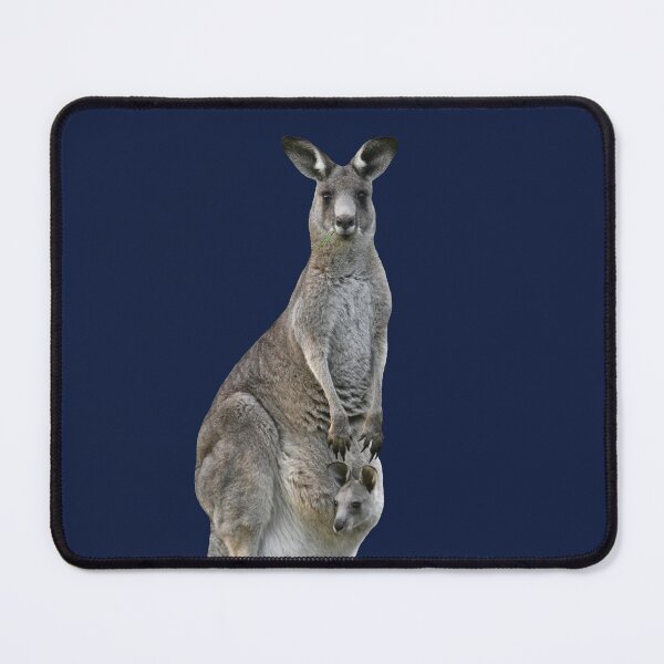 Item preview, Kangaroo with joey looking out of pouch 4 designed and sold by quentinjlang.