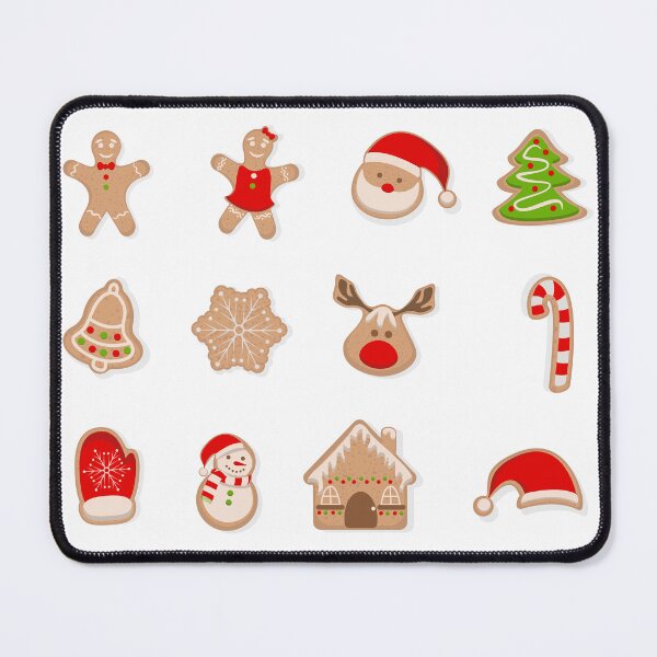 Item preview, Countdown to Christmas: 12 Pieces of Gingerbreads Sticker Pack designed and sold by EmeraldeaDesign.