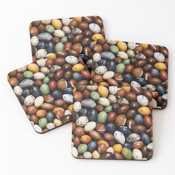Item preview, American Football Balls pattern designed and sold by Sp3ctrumOfColor.
